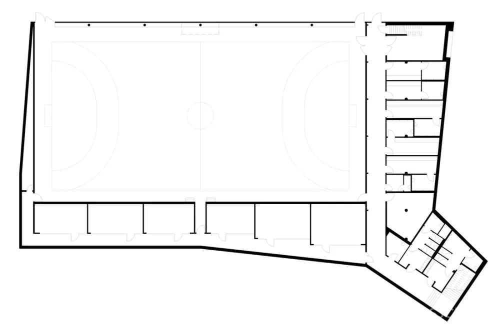 Kuřim体育馆，捷克 / CUBOID ARCHITEKTI