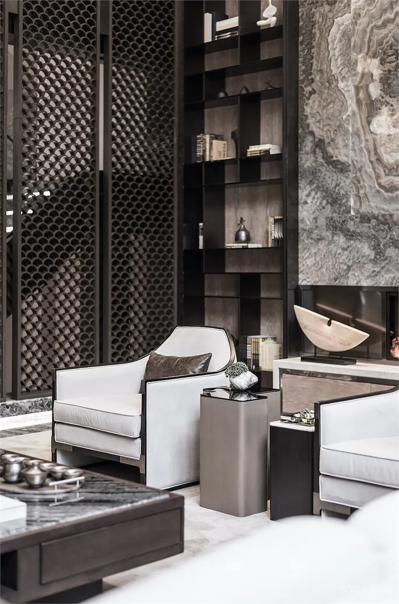 聚舍联合设计： 招商雍景湾别墅样板间