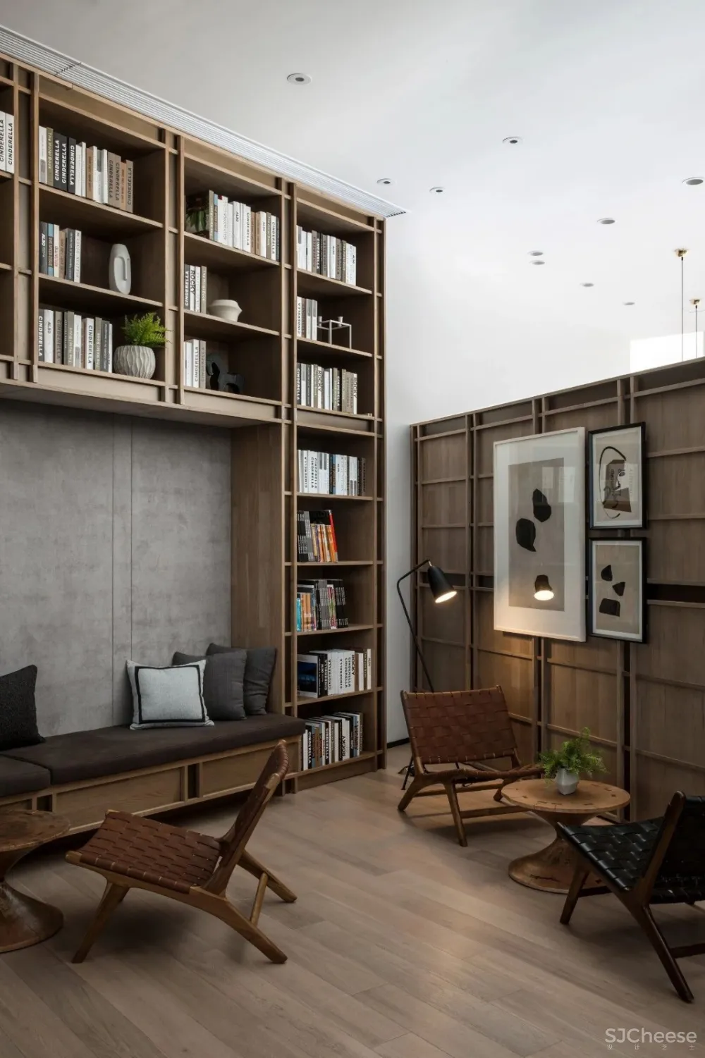 尚壹扬新作：解构的图书馆—— 绿城武汉凤起乐鸣销售中心