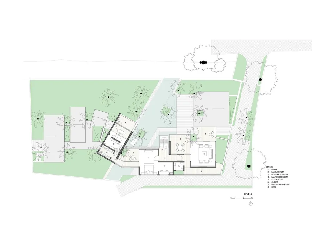 棕榈住宅 / Abraham John Architects