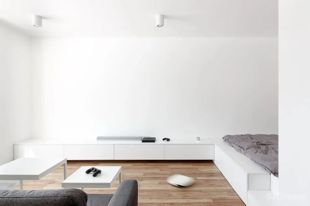 小户型这样设计,45㎡ 瞬间变“大”一倍!