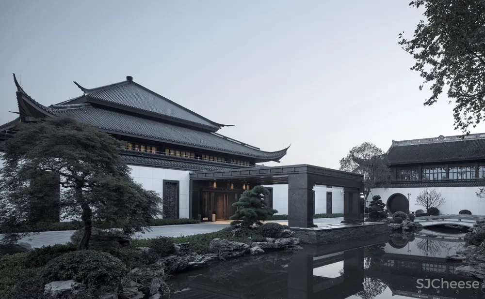 绍兴饭店改扩建提升工程新建大堂建筑设计 / 浙江大学建筑设计研究院