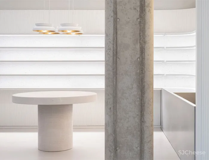 Zalando 美容站,低彩度也能给你需要的温暖氛围 | Batek Architekten