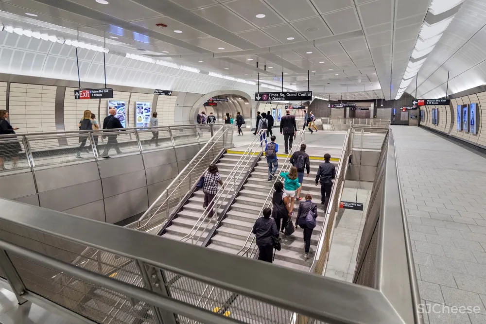 美国：地铁哈德逊庭院站