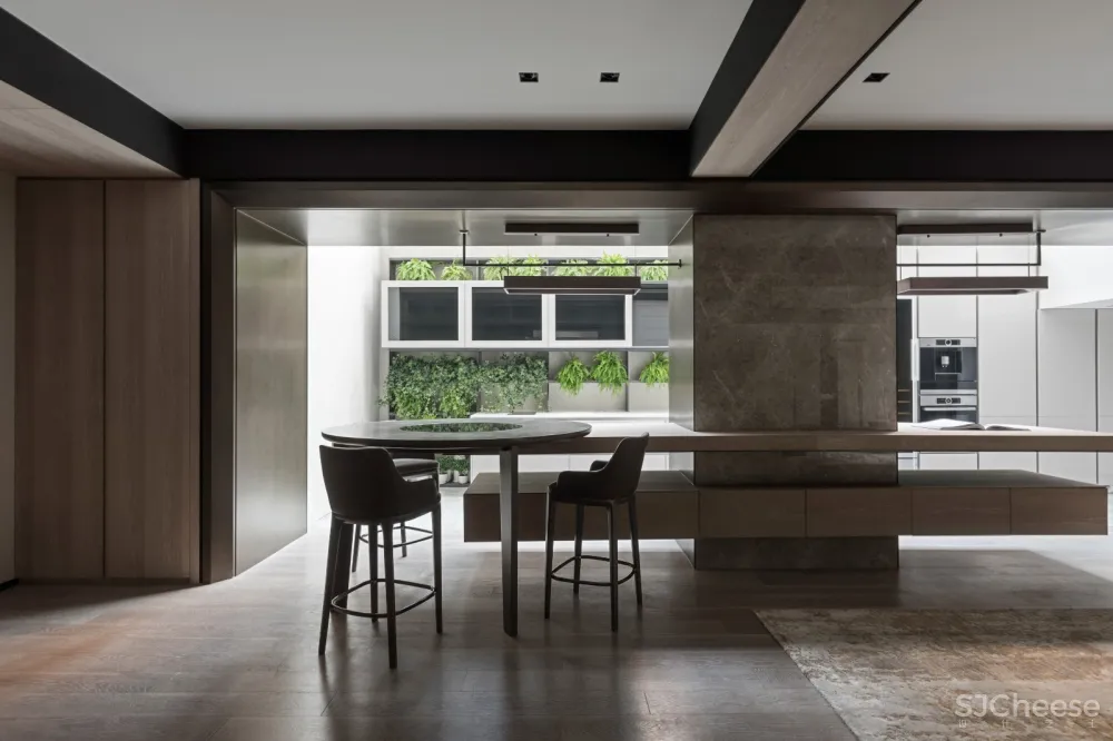 唐忠汉 | 回·流 400㎡北京金茂佑安府现代人文叠拼别墅 首