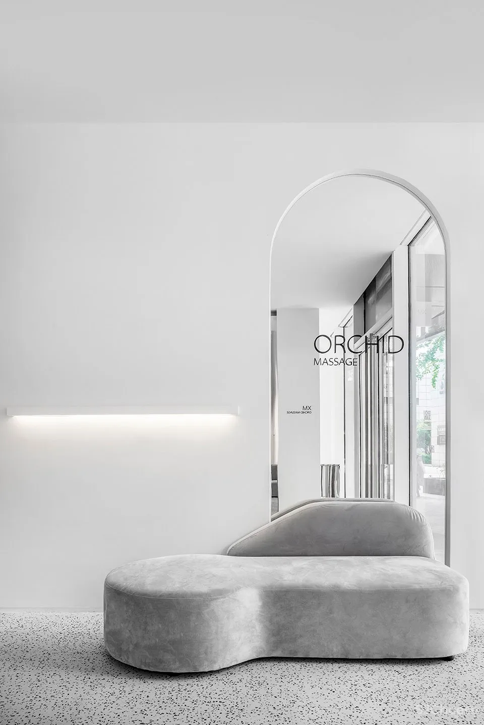 南京缐状建筑设计:Orchid精油按摩馆 首