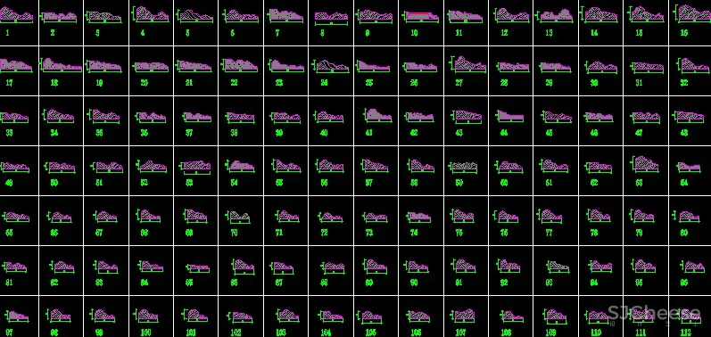 2000个各式造型线条丨踢脚线+天花角线+腰线+背景墙线条+门套线+收口线