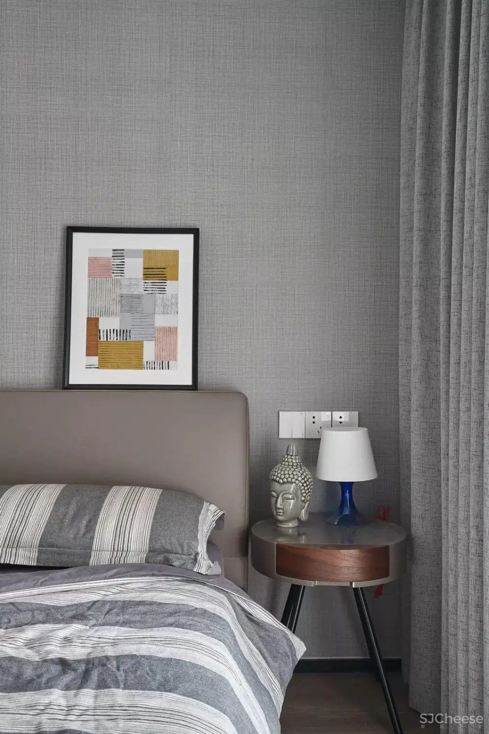 高级灰+烟粉,撩人轻熟风! 高级灰+烟粉,精致住宅-撩人轻熟风!| 所向设计