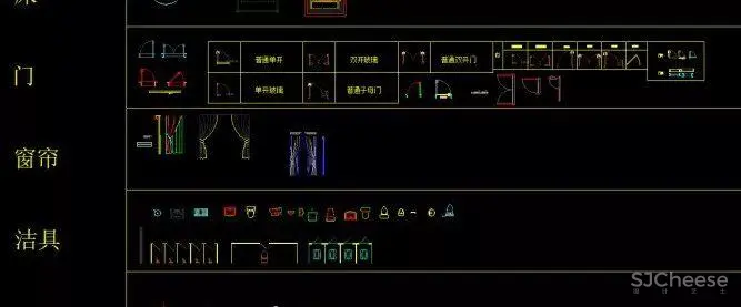 CAD深化动态图库！平面,立面,节点丨全套动态模块丨DWG格式丨33.4M