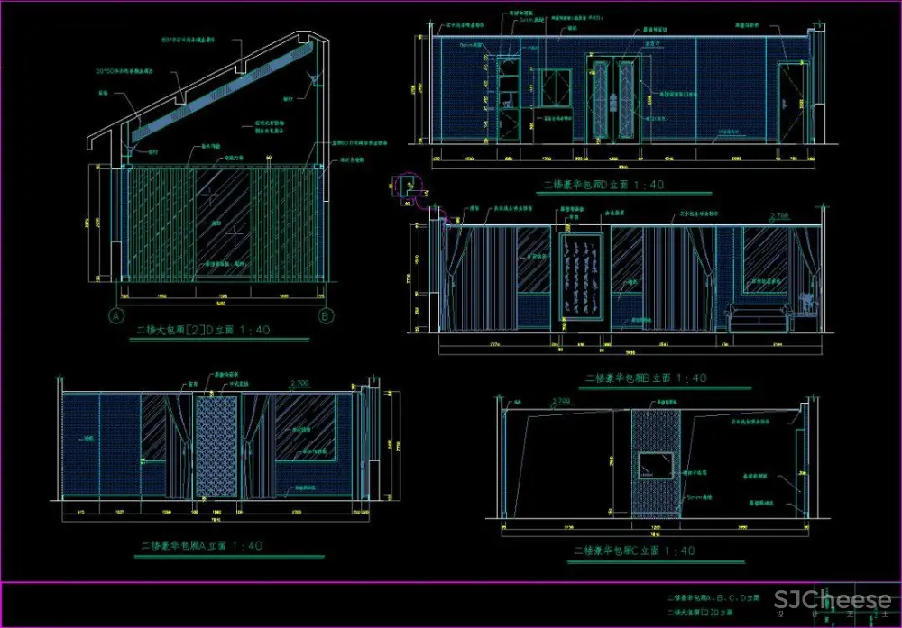 【施工图案例合集】 96套工装空间施工图合集丨1.73G 【施工图案例合集】 96套工装空间施工图合集丨1.73G