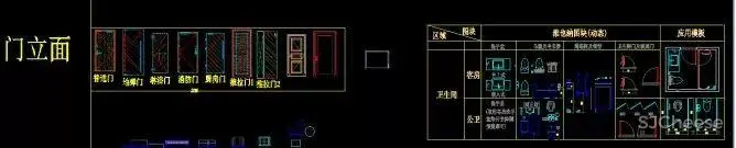 CAD深化动态图库！平面,立面,节点丨全套动态模块丨DWG格式丨33.4M