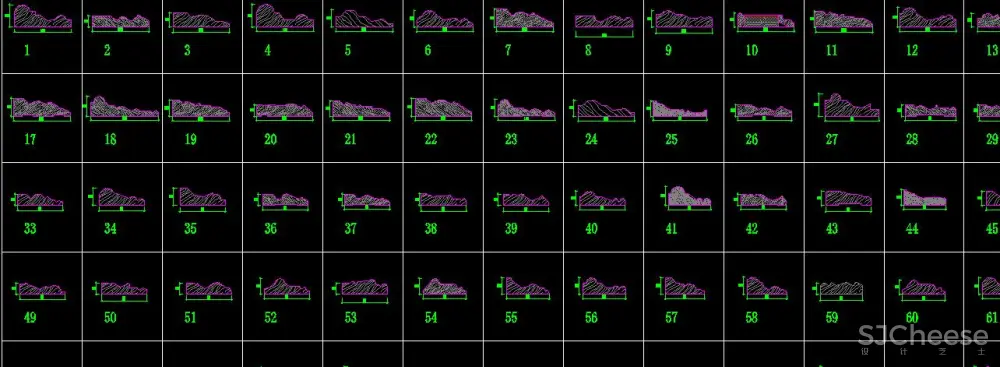 2000个各式造型线条丨踢脚线+天花角线+腰线+背景墙线条+门套线+收口线