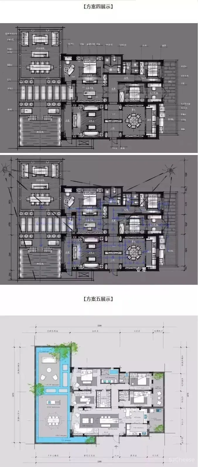室内平面方案优化图1200套丨家居,别墅,样板房,户型平面优化丨1.28G 室内平面方案优化图1200套丨家居,别墅,样板房,户型平面优化丨1.28G