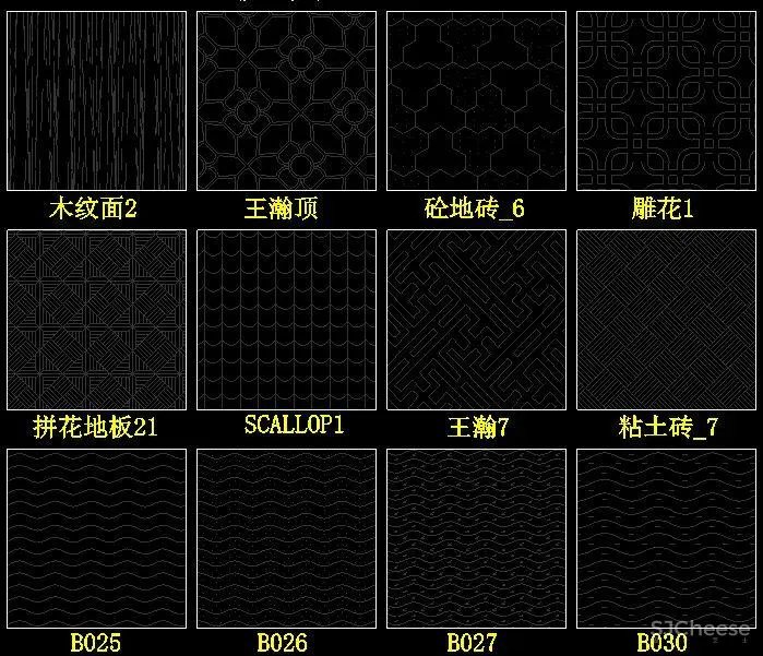 施工图绘制必备丨CAD填充图库+CAD字体库丨1.69G【筑宅设计网】第354期 免费分享 施工图绘制必备丨CAD填充图库+CAD字体库丨1.69G
