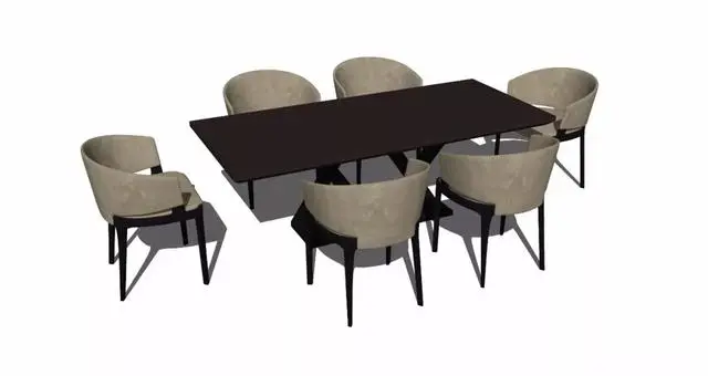 「SU模型库」现代轻奢精细草图模型丨323个丨2.05G