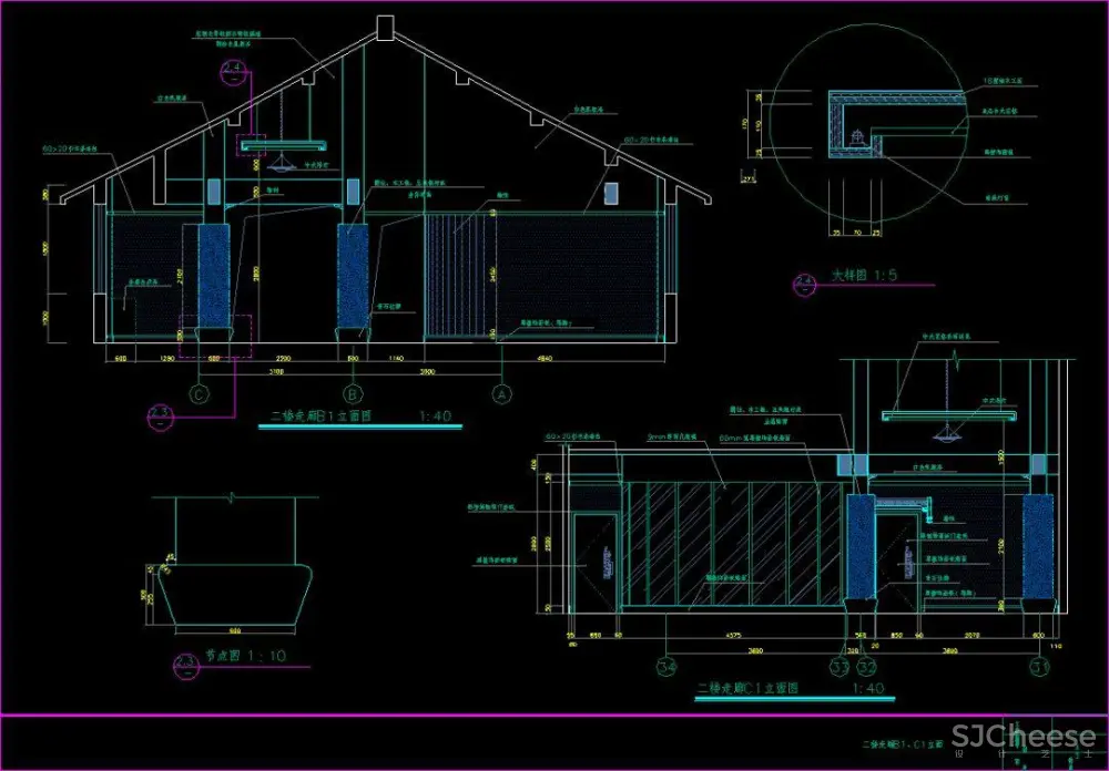 【施工图案例合集】 96套工装空间施工图合集丨1.73G 【施工图案例合集】 96套工装空间施工图合集丨1.73G