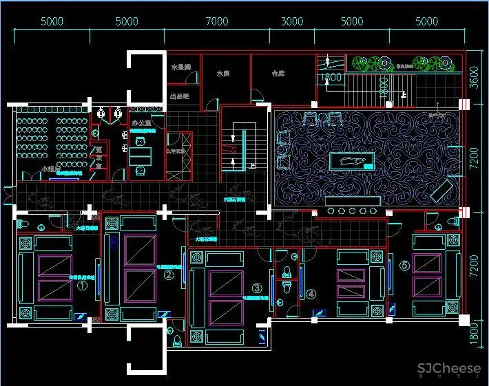 【施工图案例合集】 96套工装空间施工图合集丨1.73G 【施工图案例合集】 96套工装空间施工图合集丨1.73G