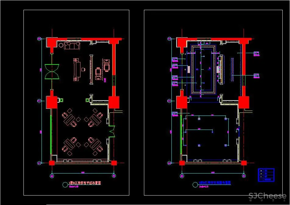 【施工图案例合集】 96套工装空间施工图合集丨1.73G 【施工图案例合集】 96套工装空间施工图合集丨1.73G