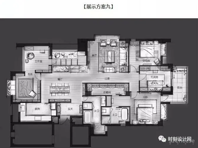 室内平面方案优化图1200套丨家居,别墅,样板房,户型平面优化丨1.28G 室内平面方案优化图1200套丨家居,别墅,样板房,户型平面优化丨1.28G