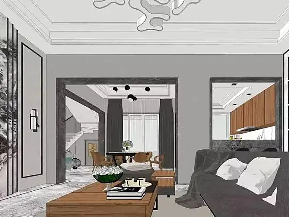 27套精品SU室内空间模型丨草图大师SU模型丨3.61G