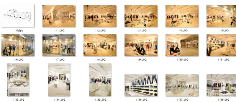 31套完整商业、展厅（精选案例）高清无码大图 1.08G