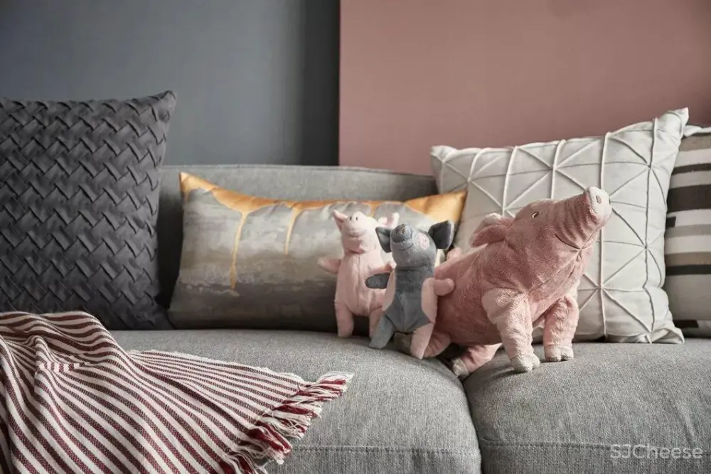 高级灰+烟粉,撩人轻熟风! 高级灰+烟粉,精致住宅-撩人轻熟风!| 所向设计