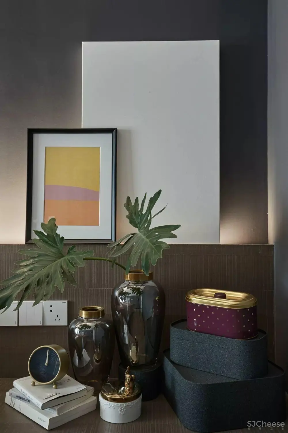 高级灰+烟粉,撩人轻熟风! 高级灰+烟粉,精致住宅-撩人轻熟风!| 所向设计