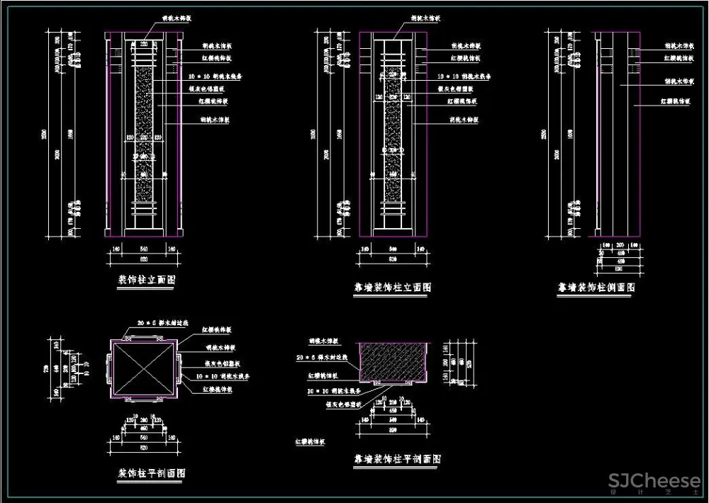 最全最详细!955套家工装深化节点图丨DWG格式丨1.62G 最全最详细!955套家工装深化节点图丨DWG格式丨1.62G