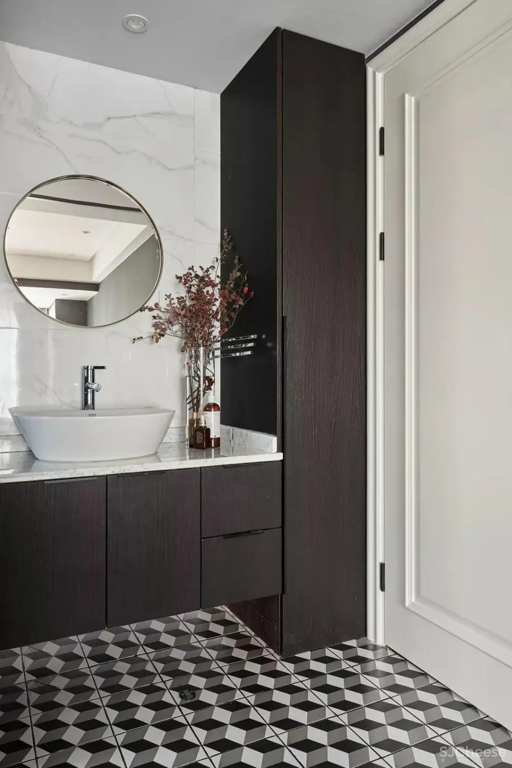 高级灰+烟粉,撩人轻熟风! 高级灰+烟粉,精致住宅-撩人轻熟风!| 所向设计