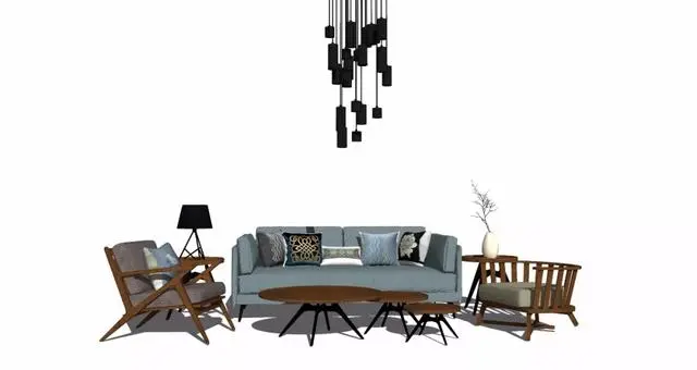 「SU模型库」现代轻奢精细草图模型丨323个丨2.05G