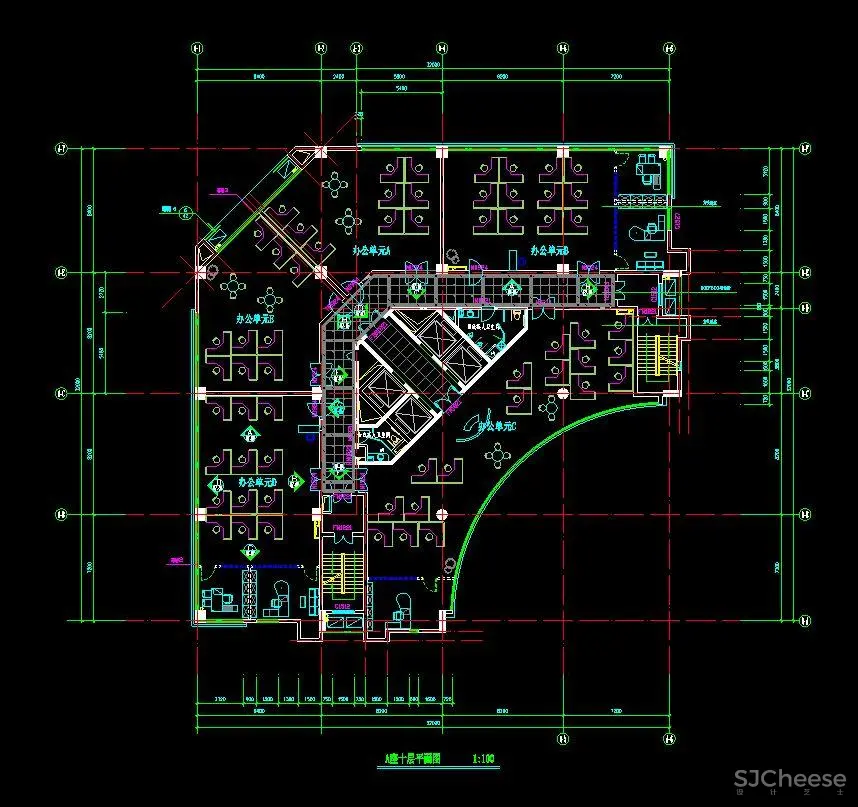 【施工图案例合集】 96套工装空间施工图合集丨1.73G 【施工图案例合集】 96套工装空间施工图合集丨1.73G