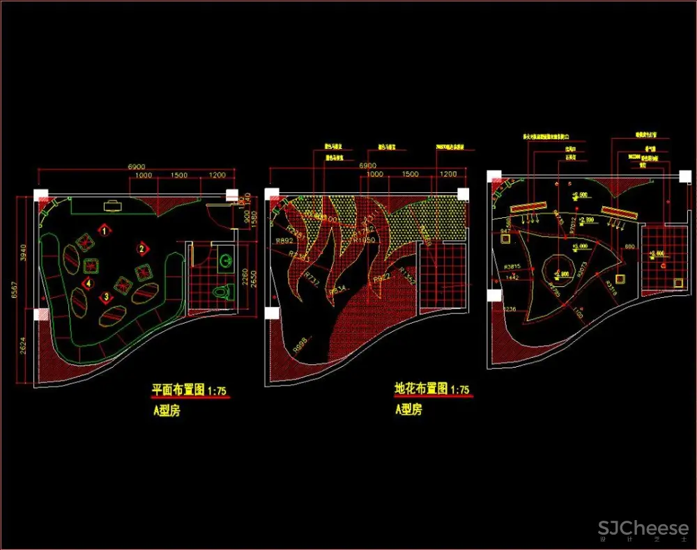 【施工图案例合集】 96套工装空间施工图合集丨1.73G 【施工图案例合集】 96套工装空间施工图合集丨1.73G