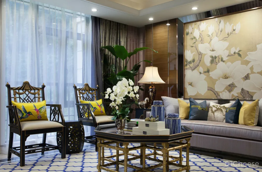 新中式别墅合集丨高清摄影图片丨名师案例实景图丨115套 JPG高清丨4.39Ｇ