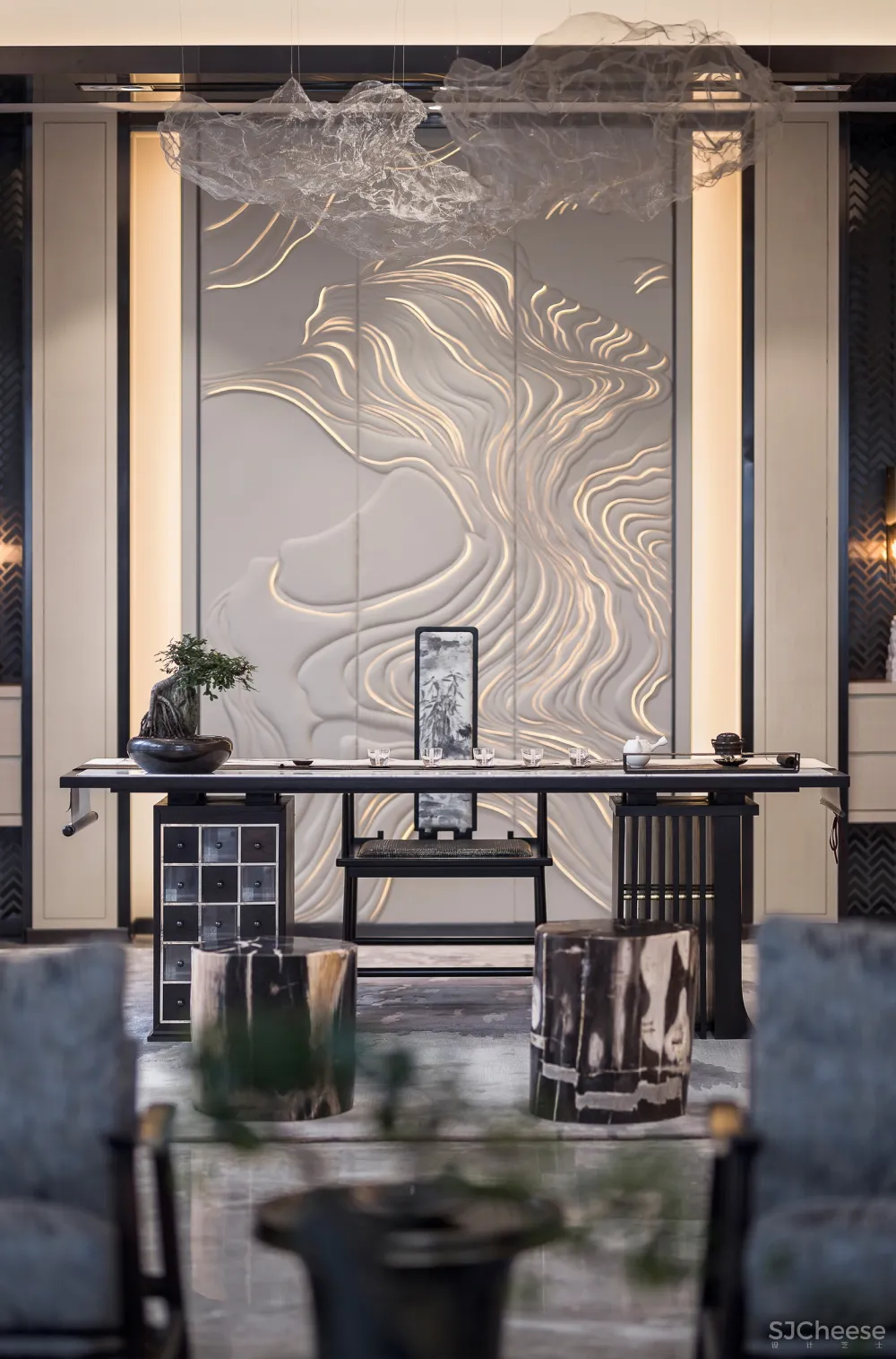 新中式别墅合集丨高清摄影图片丨名师案例实景图丨115套 JPG高清丨4.39Ｇ