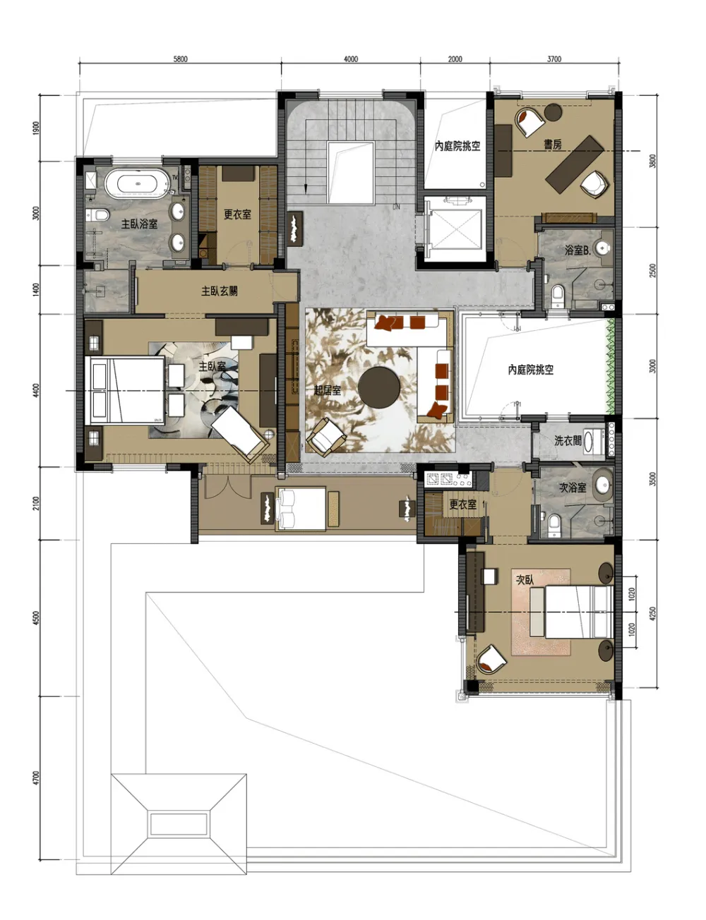 新中式别墅合集丨高清摄影图片丨名师案例实景图丨115套 JPG高清丨4.39Ｇ
