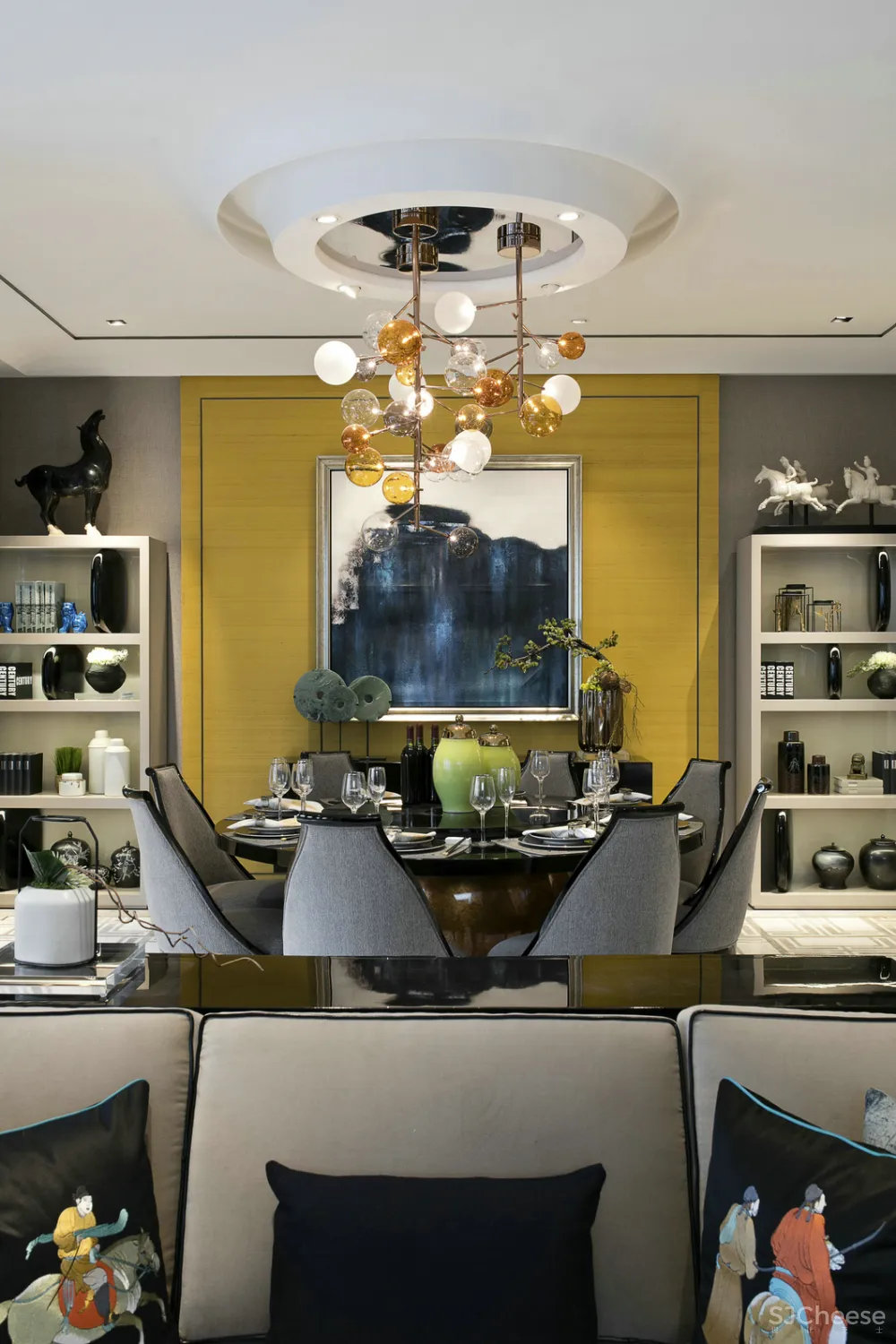 新中式别墅合集丨高清摄影图片丨名师案例实景图丨115套 JPG高清丨4.39Ｇ