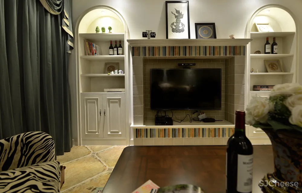 美式风格客厅、背景墙大合集【320M】