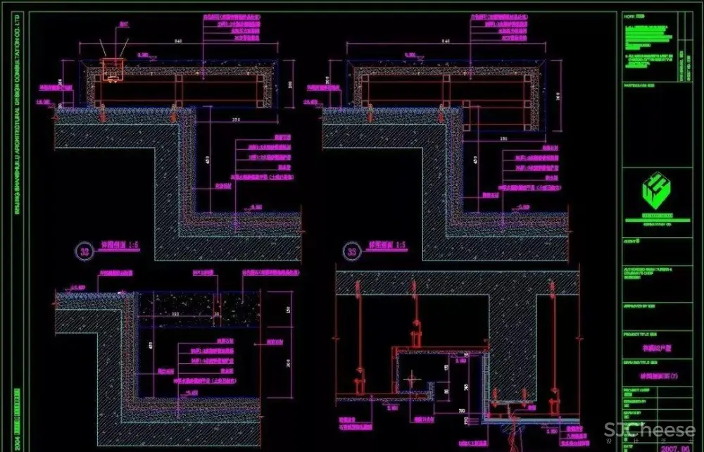 【全网首发】节点图库大全丨设计师必备图库丨DWG格式丨446M