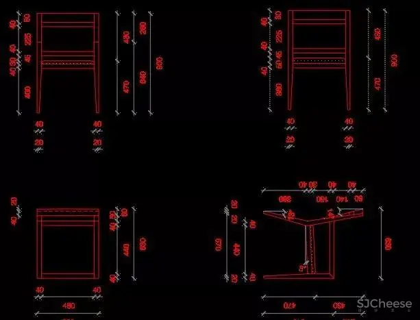 现代CAD家具图库丨带详细尺寸,平面,立面,侧面丨DWG丨82.6M 现代CAD家具图库丨带详细尺寸,平面,立面,侧面丨DWG丨82.6M