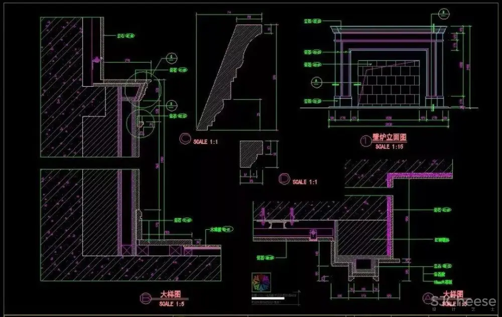【全网首发】节点图库大全丨设计师必备图库丨DWG格式丨446M