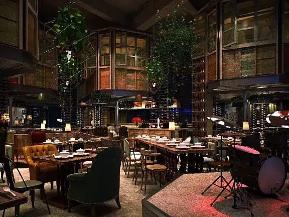 【胡桃里音乐餐厅】12套合集丨软装设计+CAD施工图+效果图+预算丨4.2G