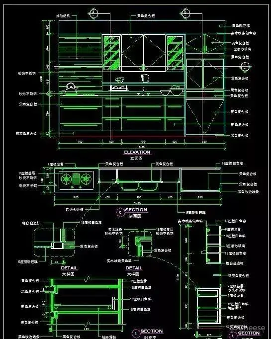 【全网首发】节点图库大全丨设计师必备图库丨DWG格式丨446M