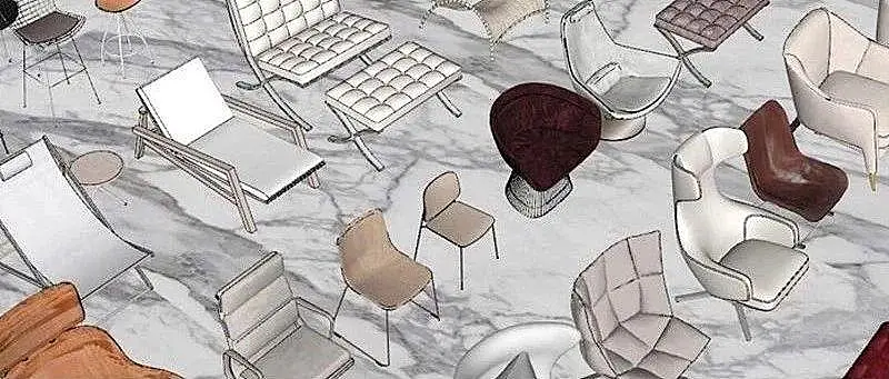 70个单体椅子模型丨SU精品模型丨SU单体模型库丨288M