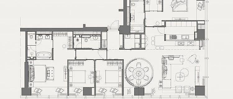 北京 – 万科滨江样板房丨设计方案+效果图+施工图+物料书+实景丨174M