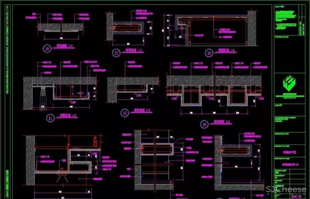 【全网首发】节点图库大全丨设计师必备图库丨DWG格式丨446M