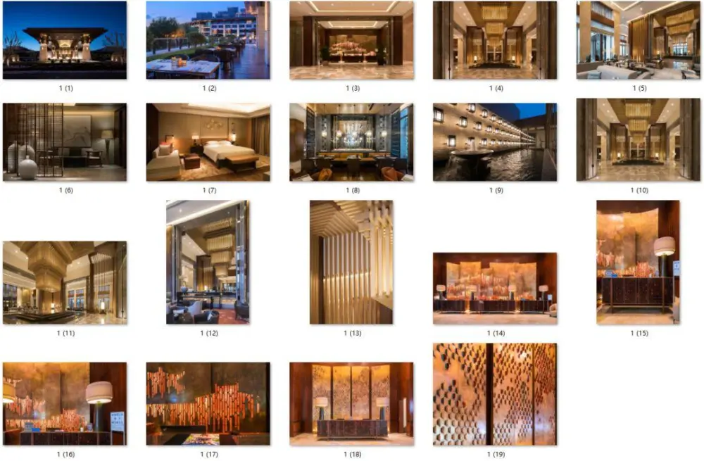 YANG杨邦胜 – 西安凯悦酒店丨效果图+施工图+实景+景观丨842M