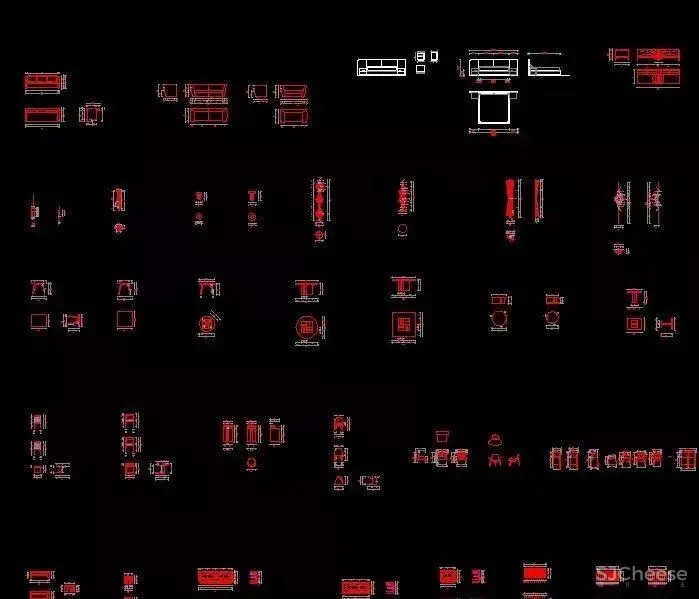 现代CAD家具图库丨带详细尺寸,平面,立面,侧面丨DWG丨82.6M 现代CAD家具图库丨带详细尺寸,平面,立面,侧面丨DWG丨82.6M