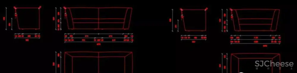 现代CAD家具图库丨带详细尺寸,平面,立面,侧面丨DWG丨82.6M 现代CAD家具图库丨带详细尺寸,平面,立面,侧面丨DWG丨82.6M