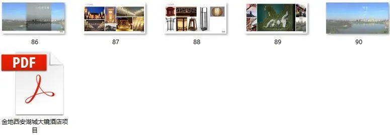 YANG杨邦胜 – 西安凯悦酒店丨效果图+施工图+实景+景观丨842M