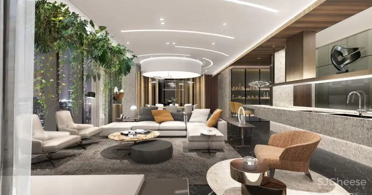 北京 – 万科滨江样板房丨设计方案+效果图+施工图+物料书+实景丨174M